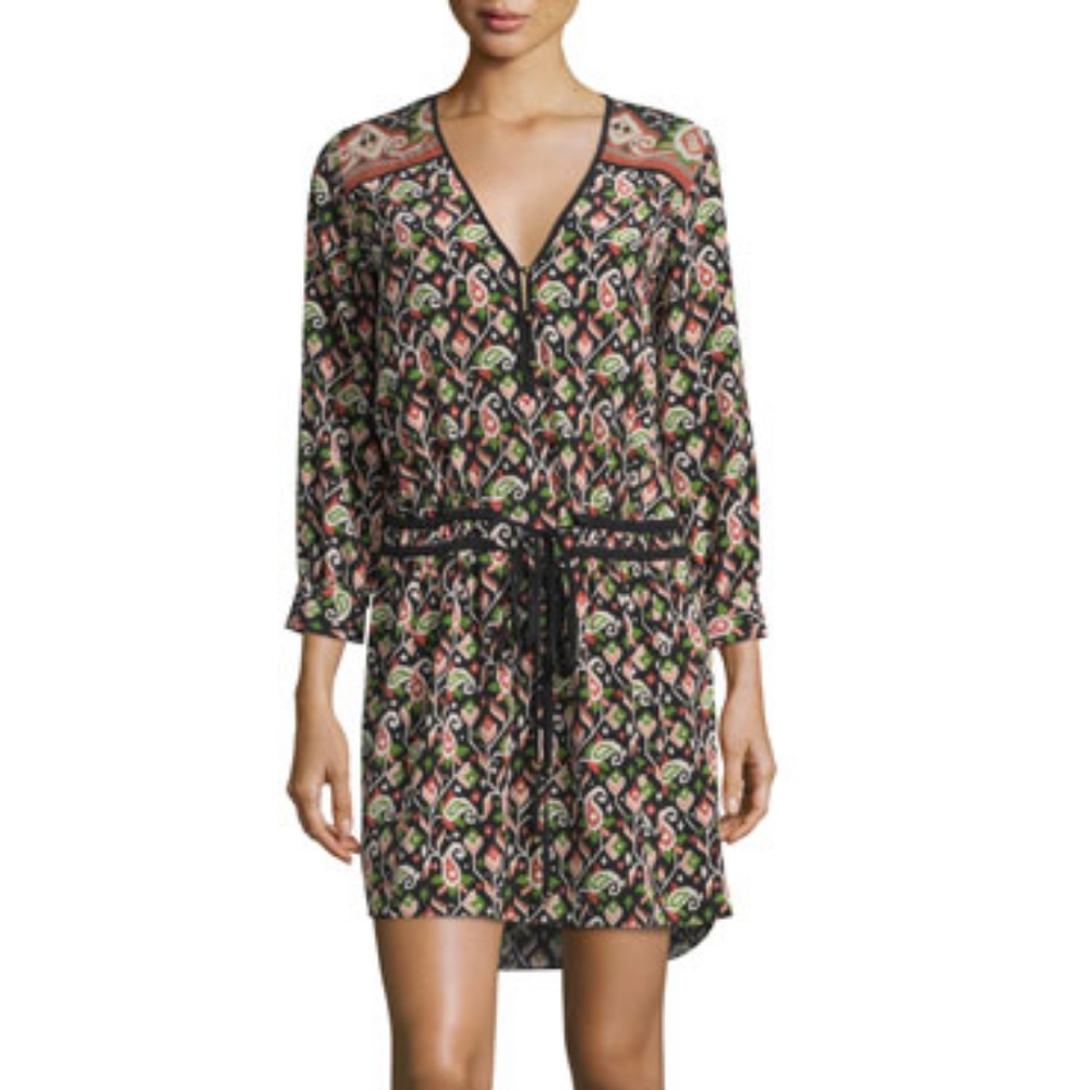 New Veronica Beard Venice terra cotta dress